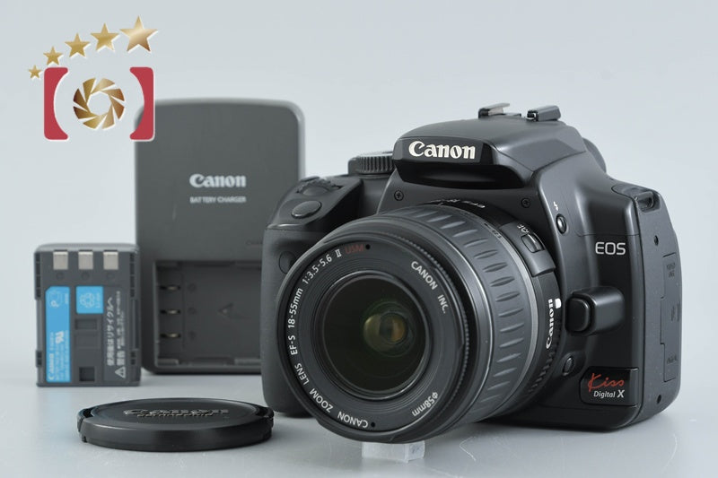 Canon EOS kiss Digital X 10.1 MP Digital SLR Camera 18-55 Lens