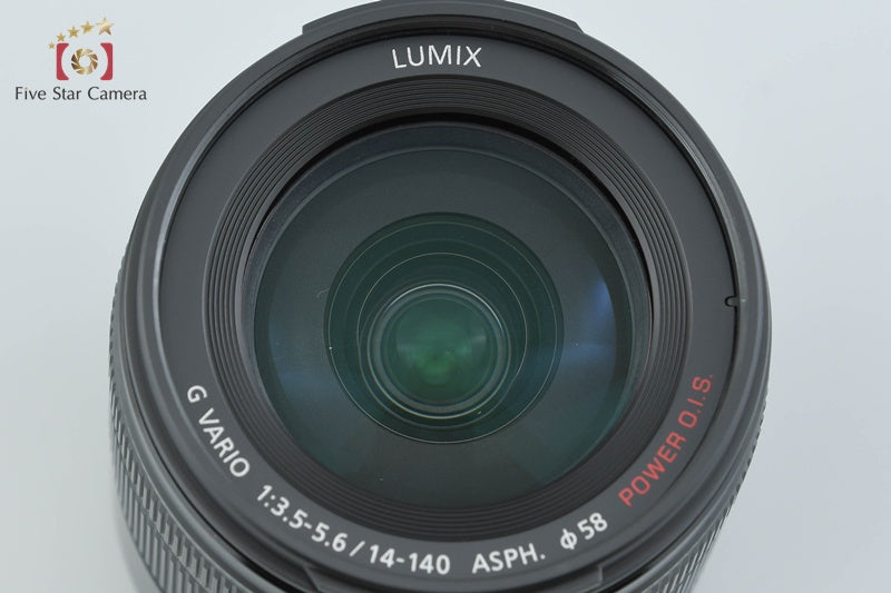 Panasonic LUMIX G VARIO 14-140mm f/3.5-5.6 ASPH. POWER O.I.S. Black H-FS14140