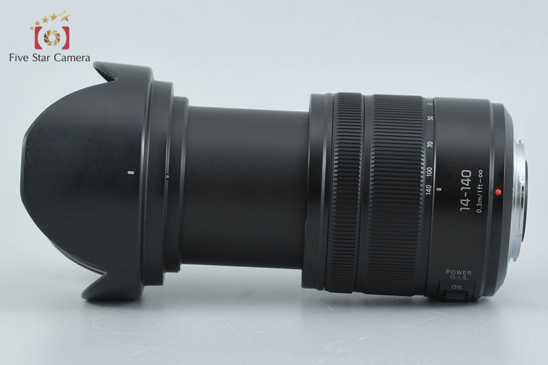 Panasonic LUMIX G VARIO 14-140mm f/3.5-5.6 ASPH. POWER O.I.S. Black H-FS14140