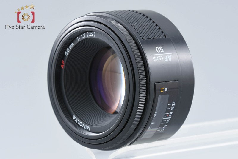 Minolta AF 50mm f/1.7 Early Model Sony / Minolta A Mount Lens