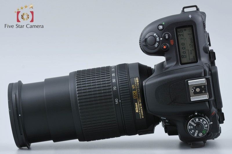 "Count 4,554" Nikon D7500 20.9 MP Digital SLR Camera 18-140 VR Lens w/ Box