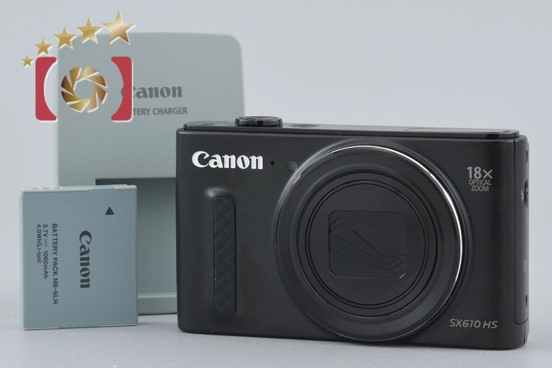 Canon PowerShot SX610 HS Black 20.2 MP Digital Camera