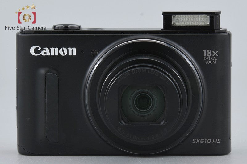 Canon PowerShot SX610 HS Black 20.2 MP Digital Camera