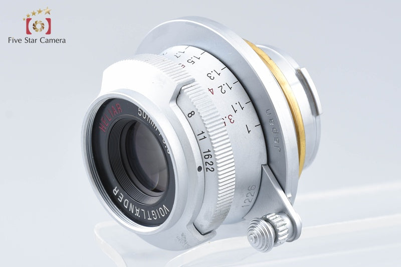 Voigtlander HELIAR 50mm f/3.5 BESSA T HELIAR 101 Years Model L39 Mount