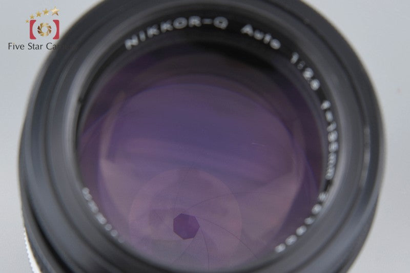 Nikon NIKKOR-Q Auto 135mm f/2.8 Non Ai Lens