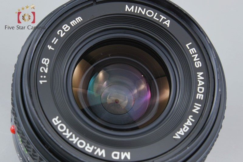 Minolta MD W.ROKKOR 28mm f/2.8