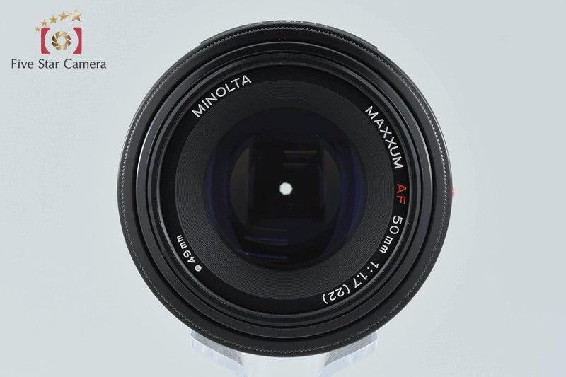 Minolta AF Maxxum 50mm f/1.7 Early Model