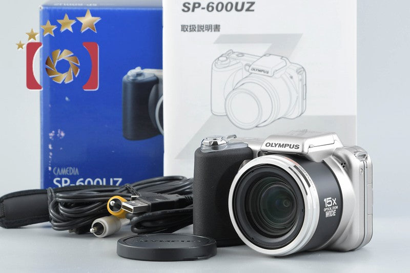 Olympus Camedia SP-600UZ 12.0 MP Digital Camera w/ Box