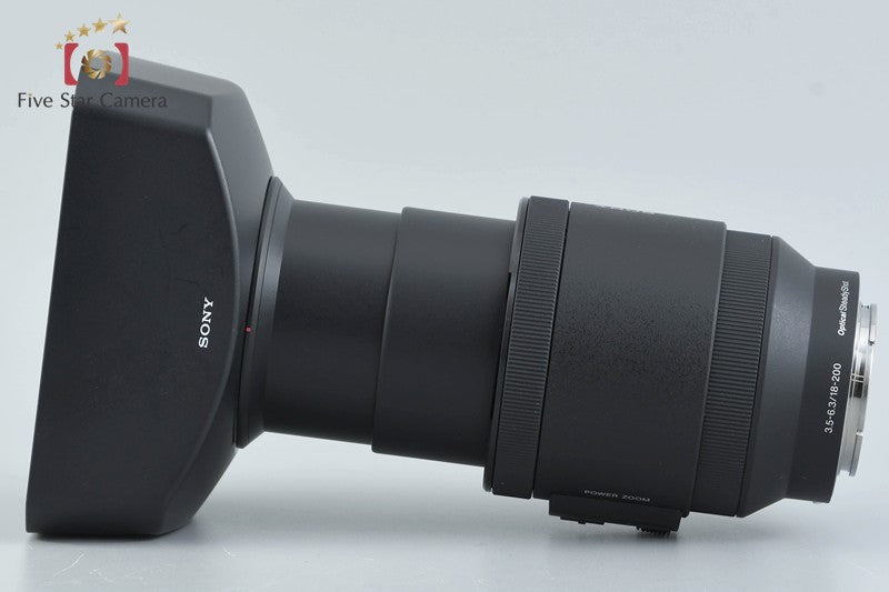 SONY E PZ 18-200mm f/3.5-6.3 OSS SELP18200 Black Sony E Mount
