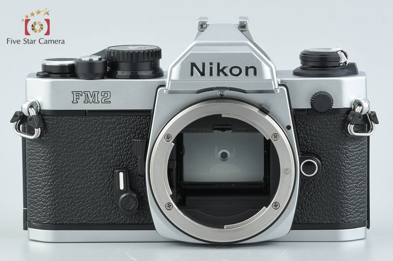 Nikon New FM2 FM2N Silver Early Model 35mm SLR Film Camera Body