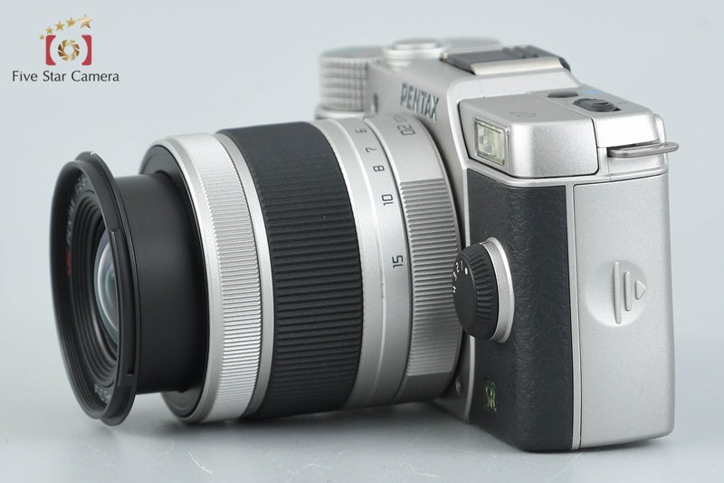 "Shutter count 538" PENTAX Q7 Silver 12.4 MP Digital Camera 5-15 Lens