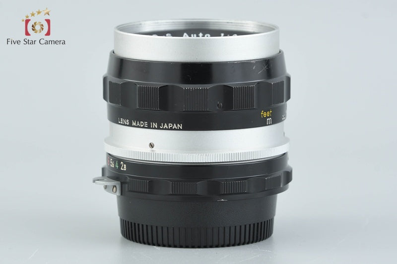 Nikon NIKKOR-S Auto 35mm f/2.8 Non Ai Lens
