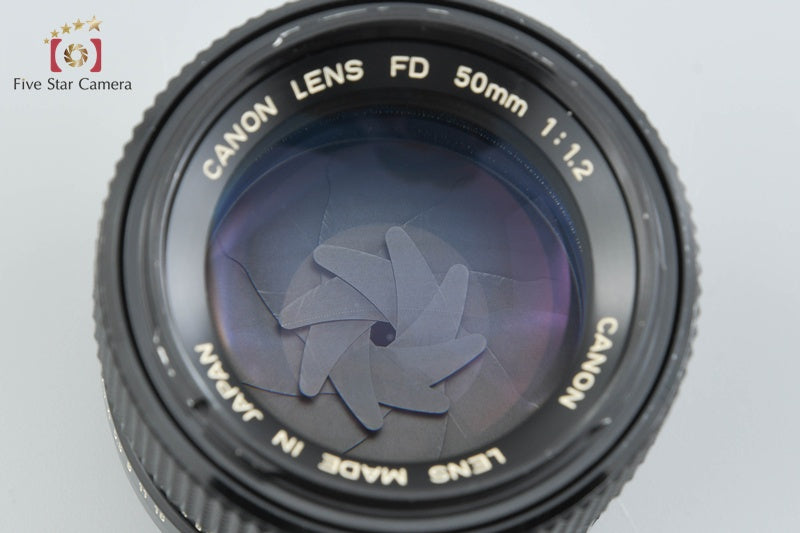 Canon New FD 50mm f/1.2 from Japan
