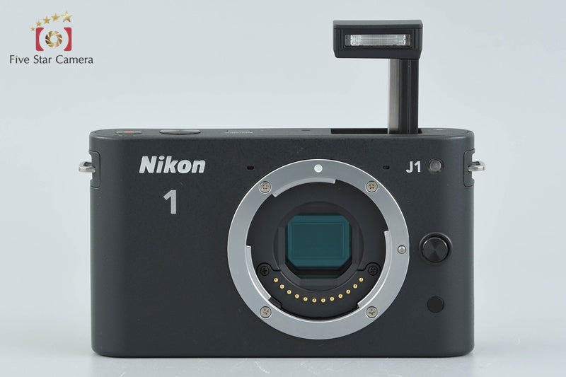 "Shutter count 369" Nikon 1 J1 Black 10.1 MP Digital Camera 30-110 Lens