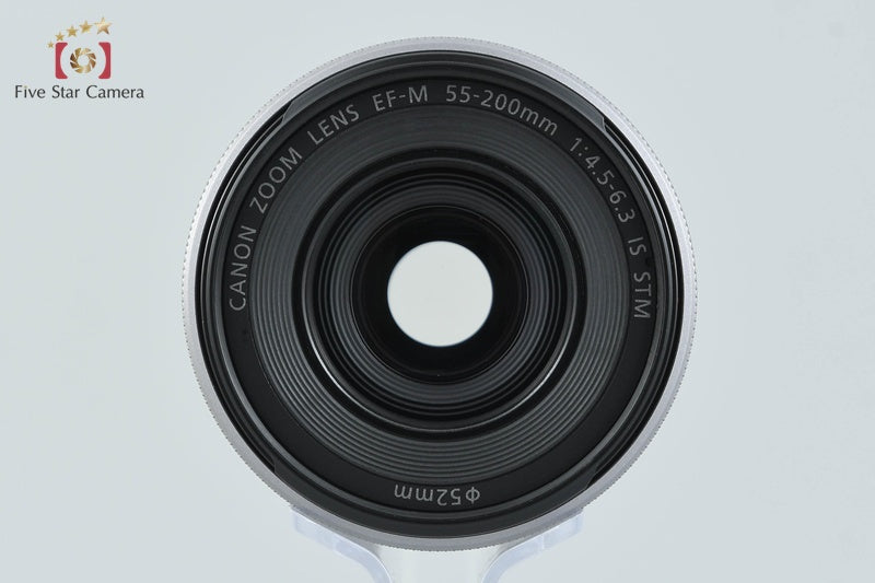 Canon EF-M 55-200mm f/4.5-6.3 IS STM Silver