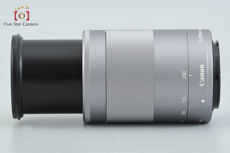 Canon EF-M 55-200mm f/4.5-6.3 IS STM Silver