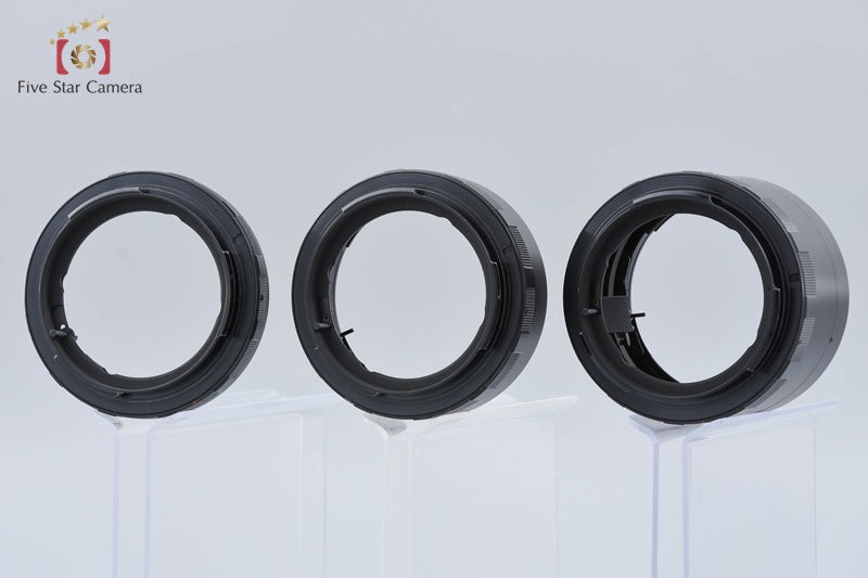 Pentax 6x7 Extension Tube Set No.1, No.2, No.3