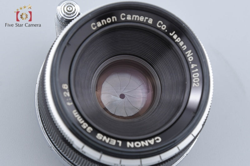 Canon 35mm f/2.8 L39 LTM Leica Thread Mount Lens