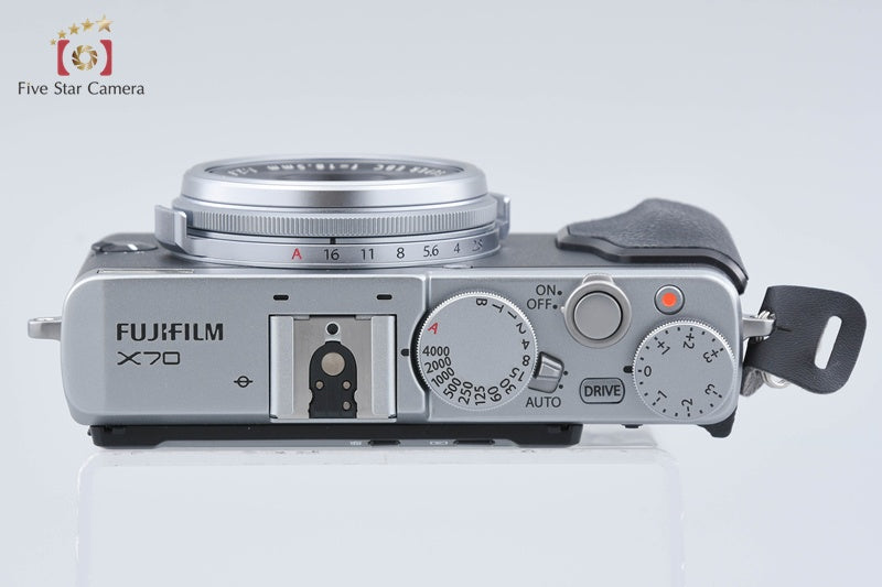 Fujifilm X70 Silver 16.3 MP Digital Camera