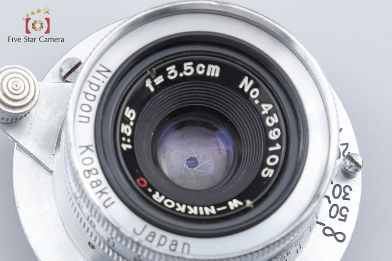 Nikon W-NIKKOR.C 35mm f/3.5 L39 LTM Leica Thread Mount