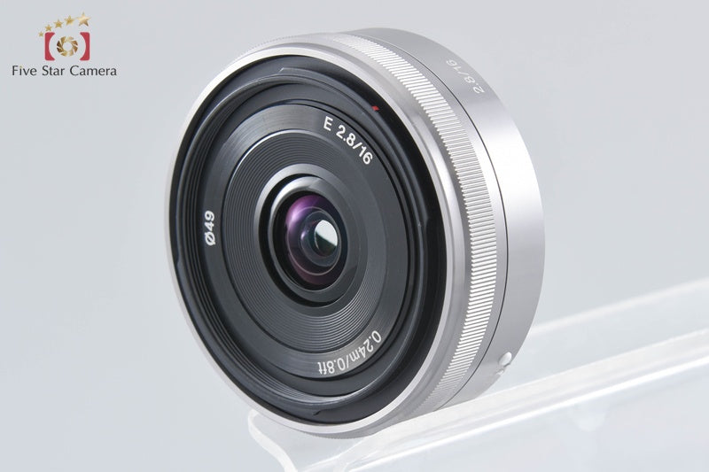 SONY E 16mm f/2.8 SEL16F28