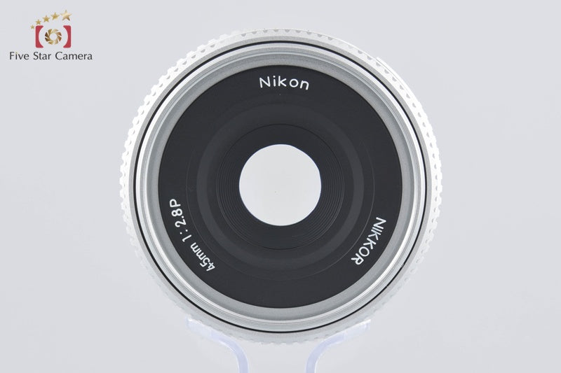 Nikon Ai NIKKOR 45mm f/2.8 P Silver