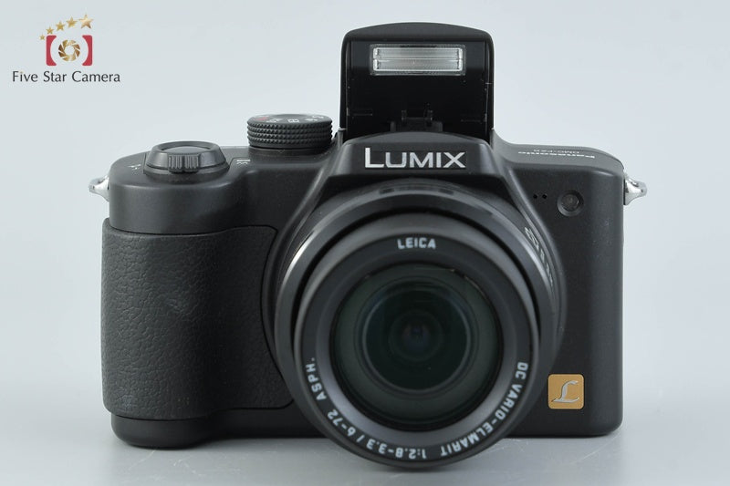 Panasonic LUMIX DMC-FZ5 Black 5.0 MP Digital Camera w/ Box