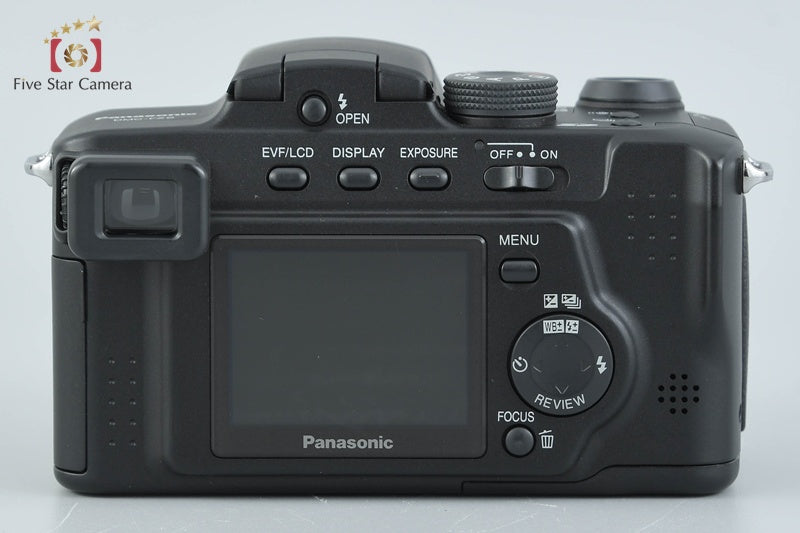 Panasonic LUMIX DMC-FZ5 Black 5.0 MP Digital Camera w/ Box