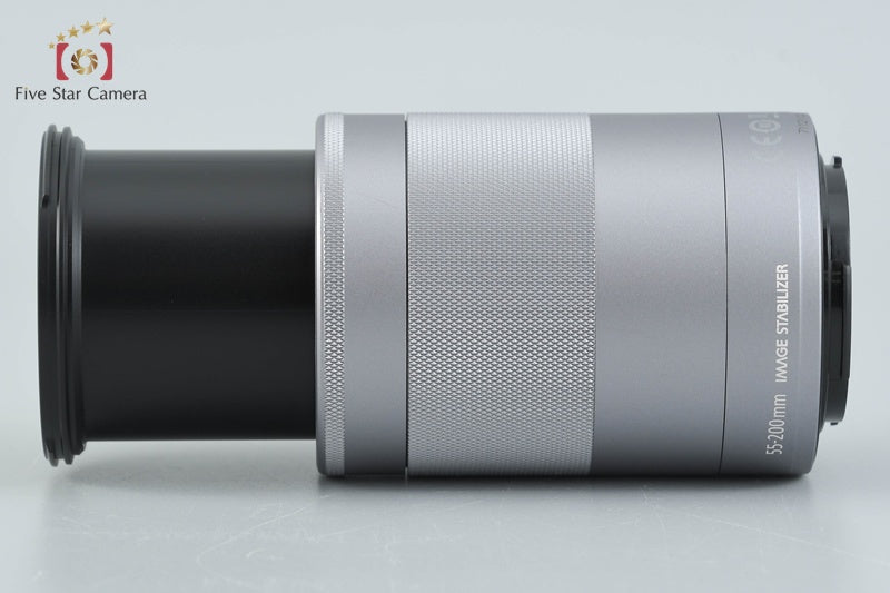 Canon EF-M 55-200mm f/4.5-6.3 IS STM Silver