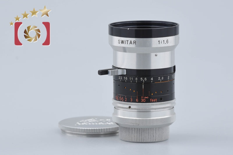 Kern Paillard SWITAR 10mm f/1.6 H16RX for C Mount