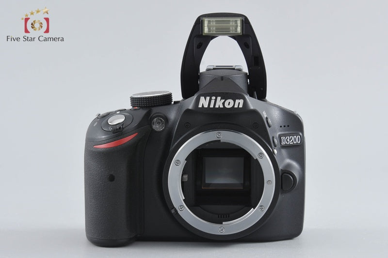 "Shutter count 1,951" Nikon D3200 Black 24.2 MP DSLR 18-55 VR Lens