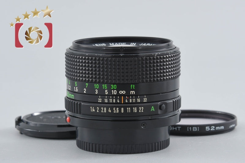 Canon New FD 50mm f/1.4 from Japan