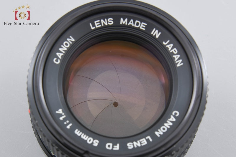 Canon New FD 50mm f/1.4 from Japan