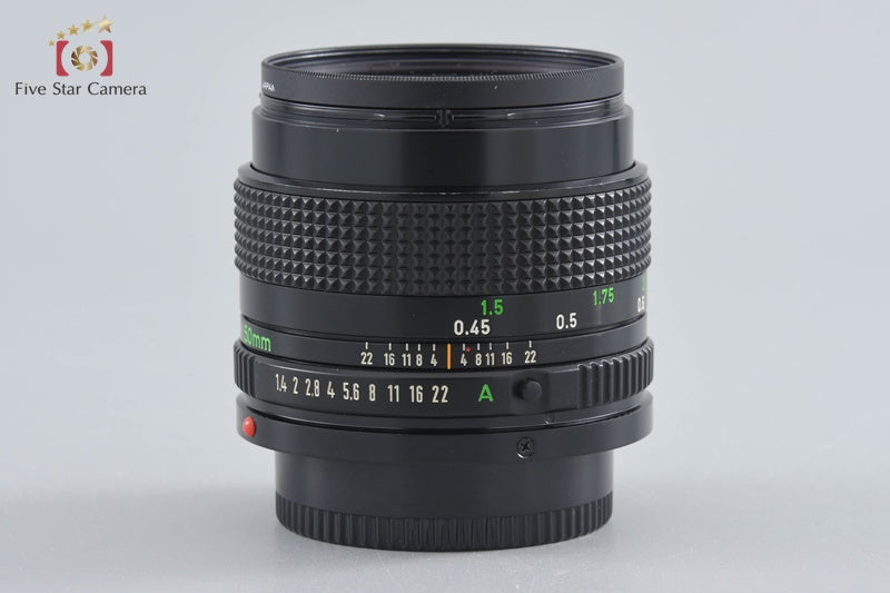 Canon New FD 50mm f/1.4 from Japan