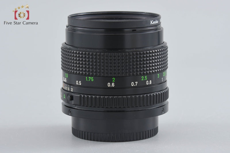 Canon New FD 50mm f/1.4 from Japan