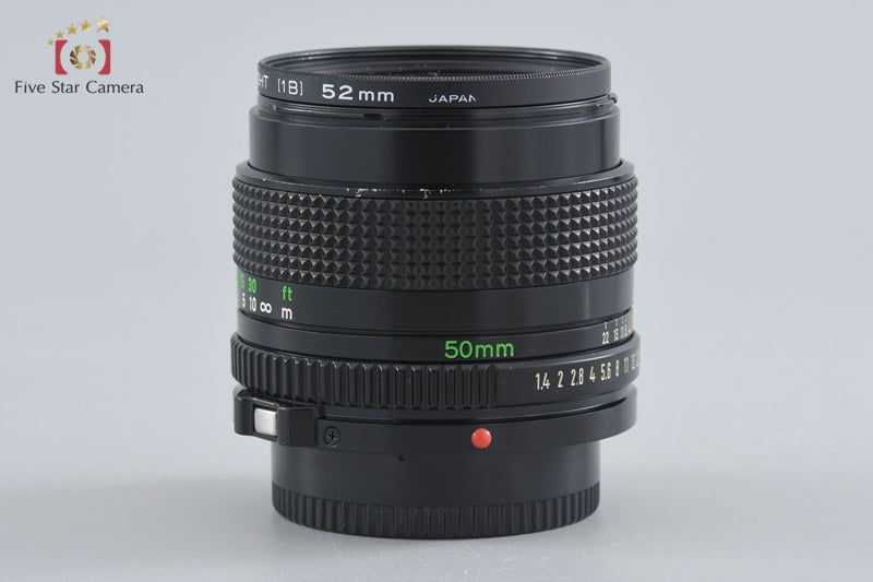 Canon New FD 50mm f/1.4 from Japan