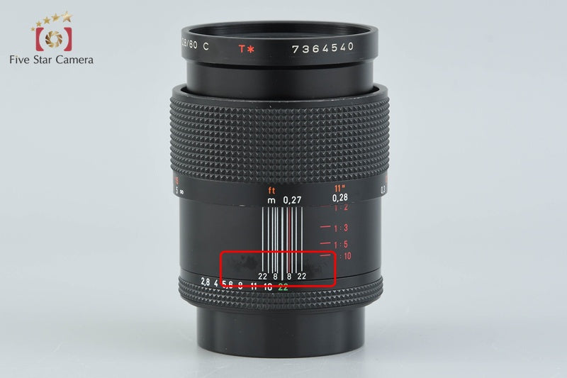 CONTAX Carl Zeiss Makro Planar 60mm f/2.8 C T* MMJ