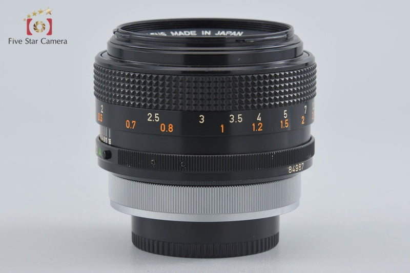 Canon FD 55mm f/1.2 S.S.C.