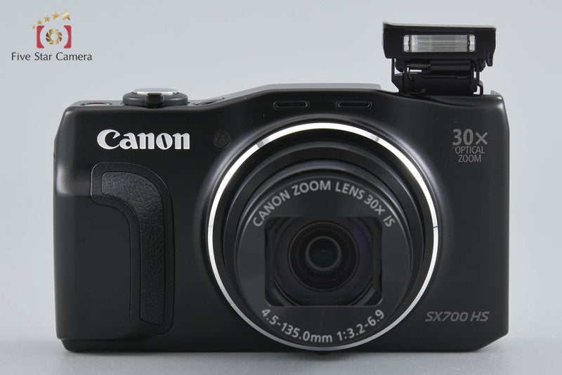 Canon PowerShot SX700 HS Black 16.1 MP Digital Camera