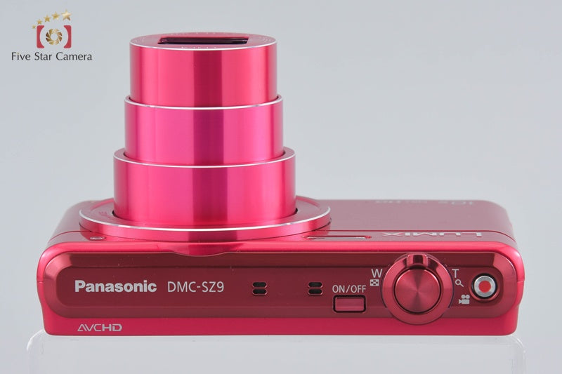 Panasonic LUMIX DMC-SZ9 Pink 16.1 MP Digital Camera from Japan