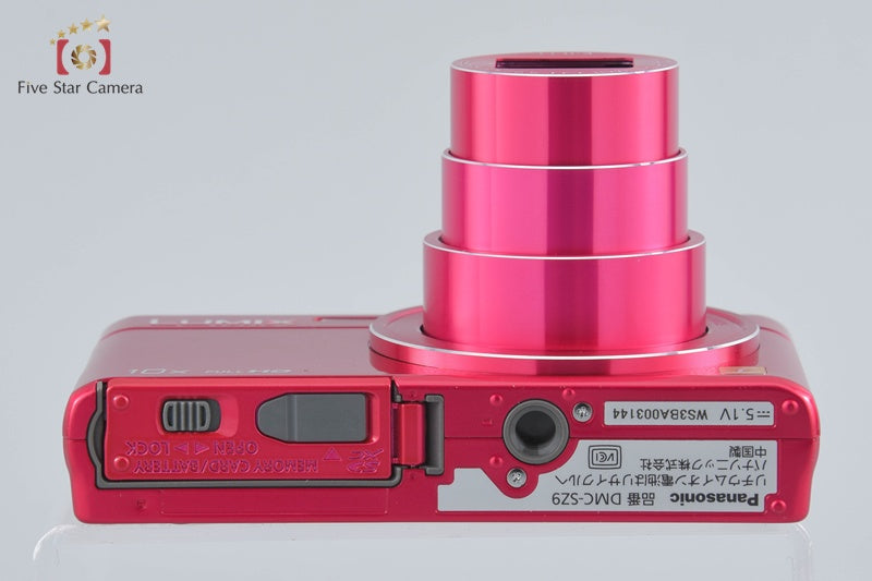 Panasonic LUMIX DMC-SZ9 Pink 16.1 MP Digital Camera from Japan