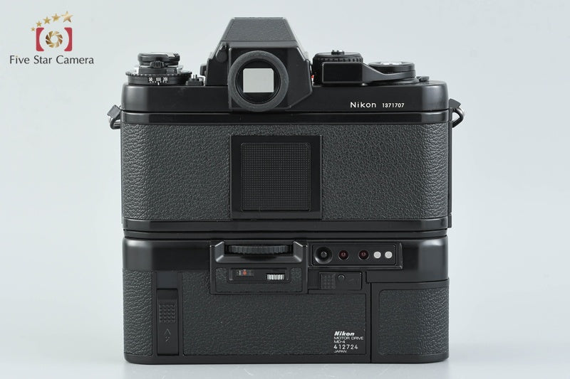 Nikon F3 Eye Level 35mm SLR Film Camera w/ MD-4 Motor Drive