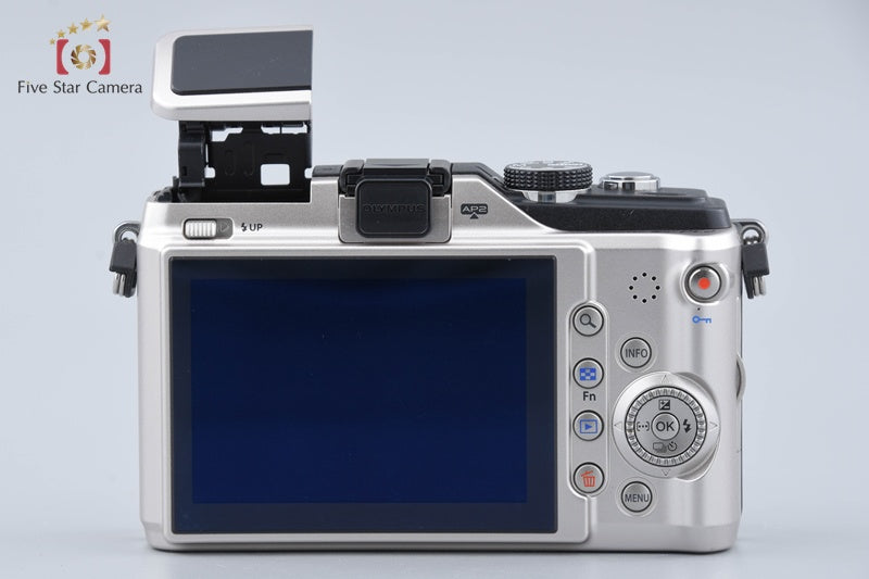 "Count 1,103" Olympus PEN Lite E-PL2 Champagne Gold 12.3 MP 14-42 40-150 Lenses