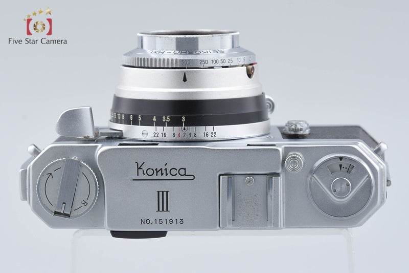 Konica III 35mm Rangefinder Film Camera