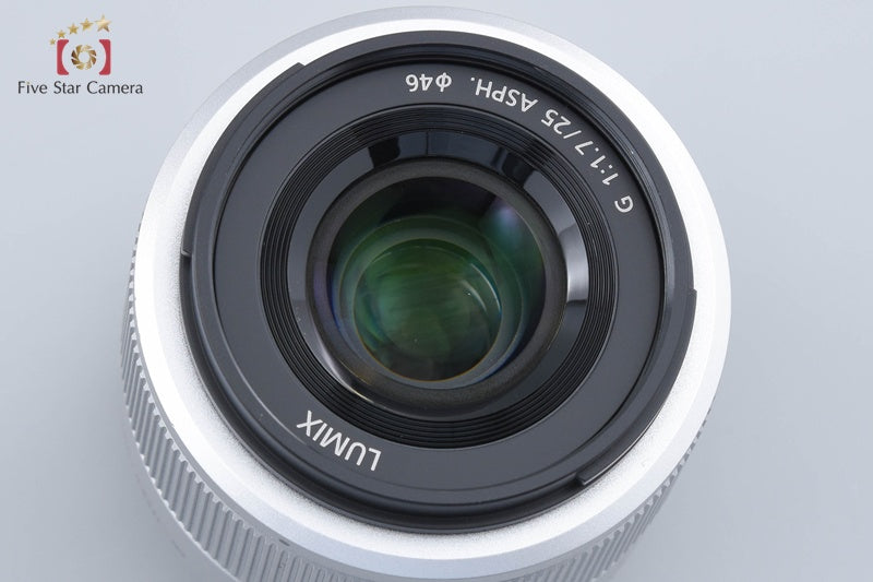 Panasonic LUMIX G 25mm f/1.7 ASPH. H-H025 Silver
