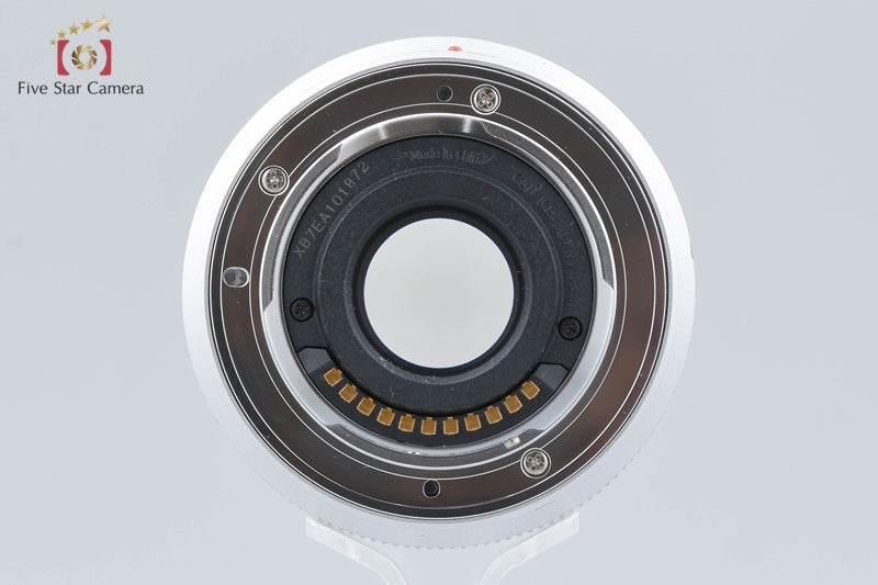 Panasonic LUMIX G 25mm f/1.7 ASPH. H-H025 Silver