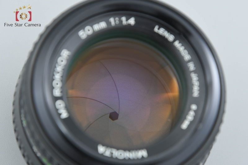 Minolta MD ROKKOR 50mm f/1.4