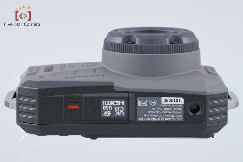 Ricoh PENTAX WG-1000 Glay 16.3 MP Waterproof Action Camera w/ Box