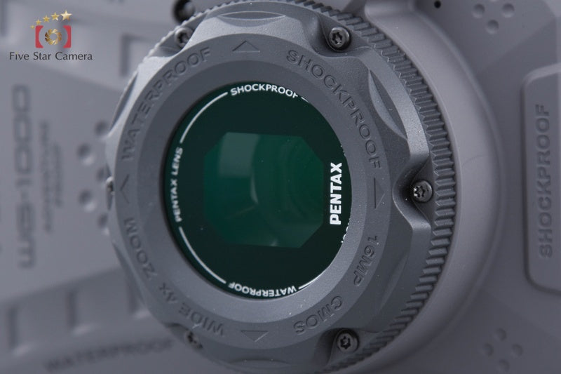 Ricoh PENTAX WG-1000 Glay 16.3 MP Waterproof Action Camera w/ Box