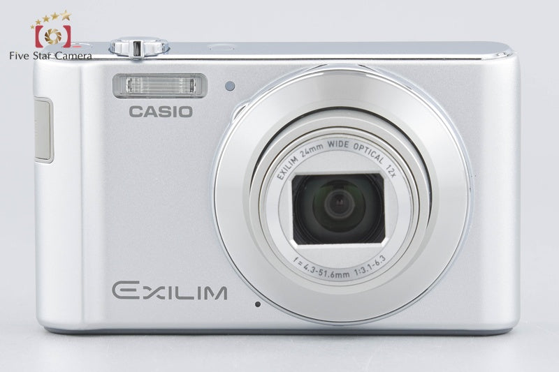 Casio EXILIM EX-ZS210 Silver 16.1 MP Digital Camera w/ Box